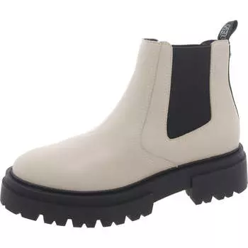 Женские кожаные эластичные ботинки челси Astute Steve Madden, цвет bone leather