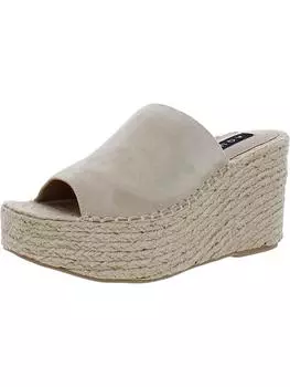 Женские кожаные эспадрильи Jacy Slip On Aqua, цвет sand suede