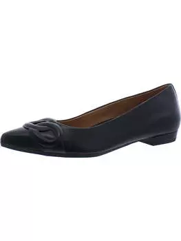 Женские кожаные балетки Arielle Slip On Vionic, черный