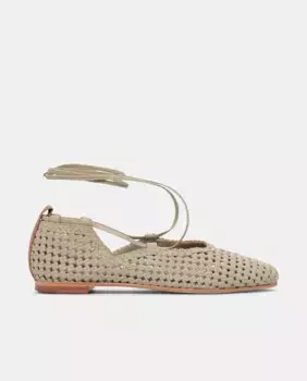 Женские кожаные балетки Delice Lottusse, зеленый