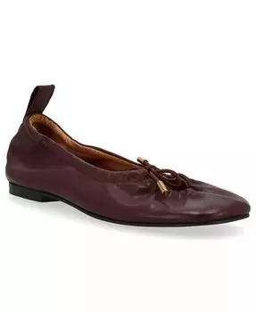 Женские кожаные балетки Rosalind ALOHAS, коричневый