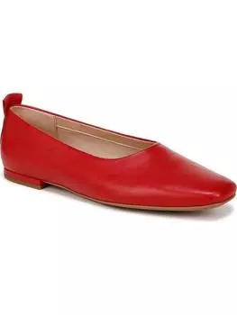 Женские кожаные балетки Vana Slip On Franco Sarto, красный