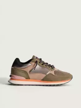 Женские кожаные беговые кроссовки LJUBLJANA Hoff, коричневый