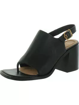 Женские кожаные босоножки Atlas Slingback Sarto Franco Sarto, черный