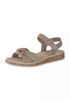 Женские кожаные босоножки с пряжкой paul green, цвет Samtziege Champa