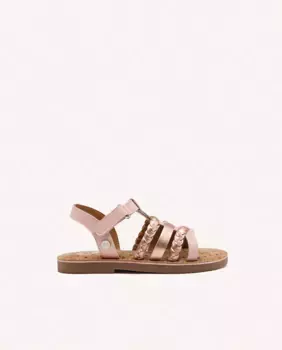 Женские кожаные босоножки с тесьмой Gioseppo, цвет Rosa