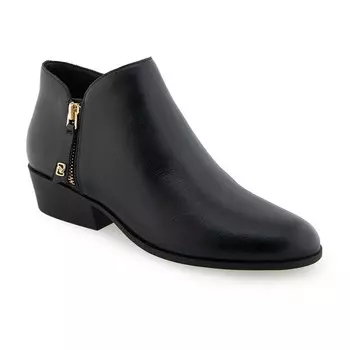 Женские кожаные ботильоны Aerosoles Collaroy, цвет Black Burnished