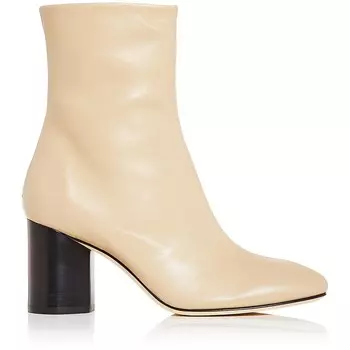 Женские кожаные ботильоны Aeyde, цвет Latte