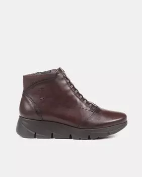 Женские кожаные ботильоны Bona на эластичной застежке Fluchos, бордо