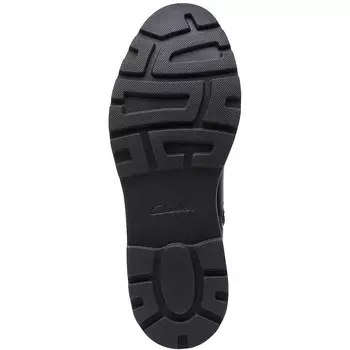 Женские кожаные ботильоны Calla до щиколотки Clarks, черный