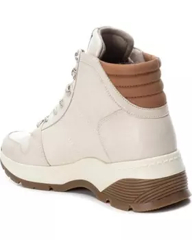 Женские кожаные ботильоны цвета Ice Xti