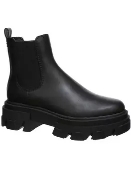 Женские кожаные ботильоны Daelyn на подошве с выступами Sam Edelman, цвет Black Leather