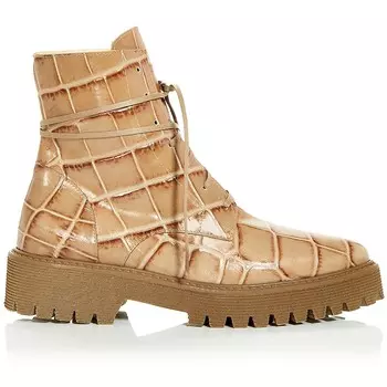 Женские кожаные ботильоны Emi Freda Salvador, цвет Taupe