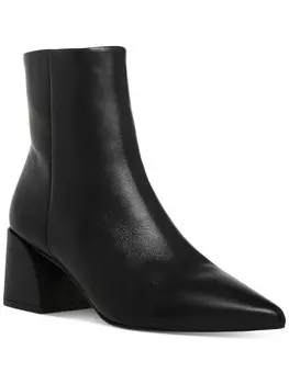 Женские кожаные ботильоны Faris на каблуке Steve Madden, цвет Black Leather