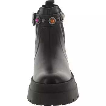 Женские кожаные ботильоны Kurt Geiger London, черный