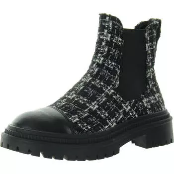 Женские кожаные ботильоны Mayslie Steve Madden, цвет black multi