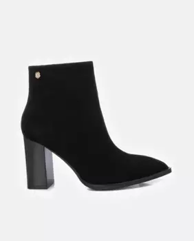 Женские кожаные ботильоны на молнии Carmela, черный