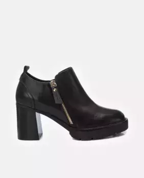 Женские кожаные ботильоны на молнии Carmela, черный