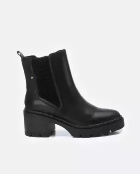 Женские кожаные ботильоны на молнии Carmela, черный