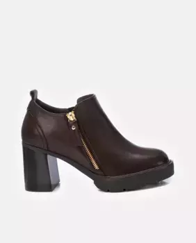 Женские кожаные ботильоны на молнии Carmela, коричневый