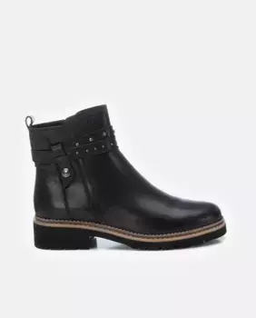 Женские кожаные ботильоны на молнии Carmela, черный