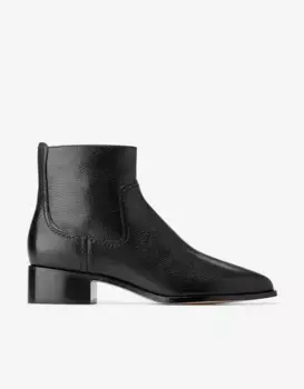 Женские кожаные ботильоны на молнии Cole Haan, черный