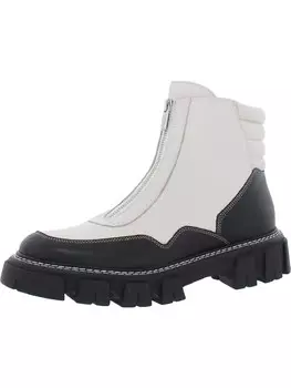 Женские кожаные ботильоны на молнии Deric Marc Fisher LTD, слоновая кость