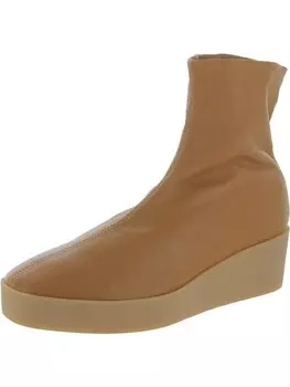 Женские кожаные ботильоны на платформе Lexa 8 Clergerie Paris, цвет Chev Gold