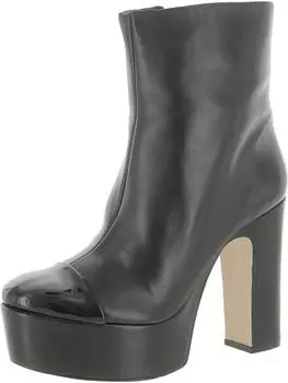 Женские кожаные ботильоны на платформе Valeria Franco Sarto, черный
