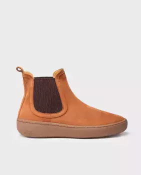 Женские кожаные ботильоны на резинке Toni Pons, коричневый