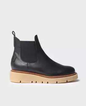 Женские кожаные ботильоны на резинке Toni Pons, черный