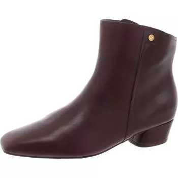 Женские кожаные ботильоны Raffee на молнии Naturalizer, цвет wine