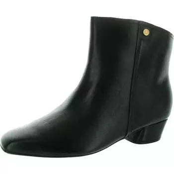 Женские кожаные ботильоны Raffee на молнии Naturalizer, черный