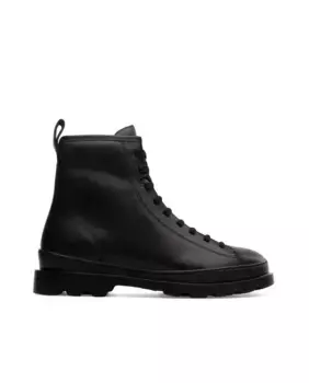 Женские кожаные ботинки Brutus на шнуровке Camper, черный