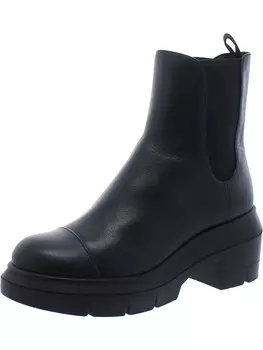 Женские кожаные ботинки челси без шнуровки Norah Stuart Weitzman, черный