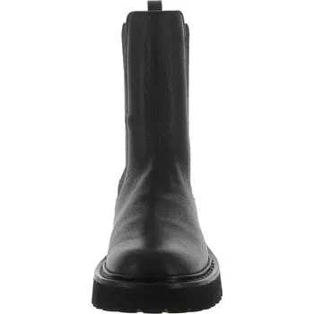 Женские кожаные ботинки челси Oderico до щиколотки Salvatore Ferragamo, черный