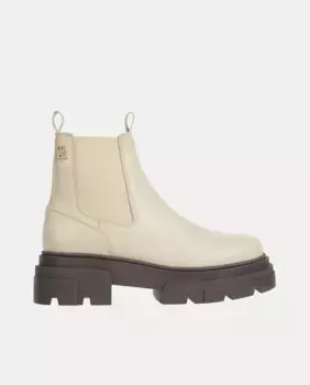 Женские кожаные ботинки челси Tommy Hilfiger, бежевый