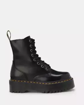Женские кожаные ботинки Jadon Dr. Martens, черный