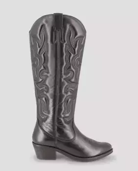 Женские кожаные ботинки на молнии Blogger, черный