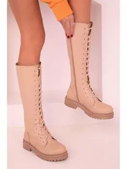 Женские кожаные ботинки на молнии Soho Exclusive