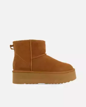 Женские кожаные ботинки в австралийском стиле с меховой внутренней подкладкой Gioseppo, коричневый