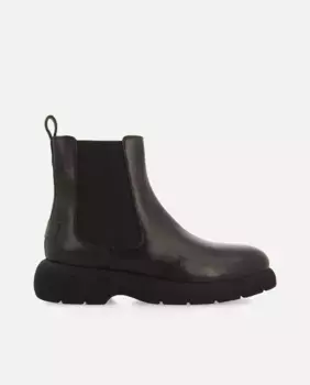 Женские кожаные ботинки в стиле челси на резинках по бокам Gioseppo, черный