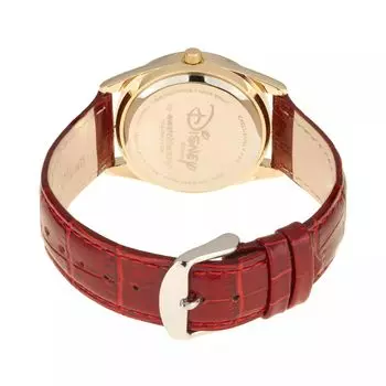 Женские кожаные часы с кристаллами 's Beauty and the Beast Princess Belle Disney