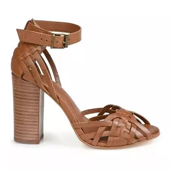 Женские кожаные классические сандалии Journee Signature Mayria Tru Comfort Foam Journee Signature, черный