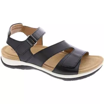 Женские кожаные комфортные спортивные сандалии Sureal Earth Origins, черный