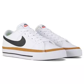 Женские кожаные кроссовки Court Legacy Nike, белый