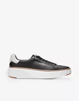Женские кожаные кроссовки на шнуровке Cole Haan, черный