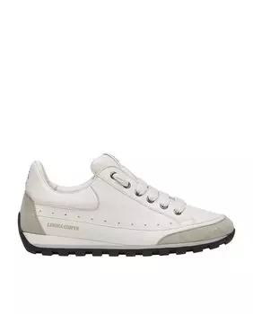 Женские кожаные кроссовки повседневного стиля на шнуровке Candice Cooper, белый