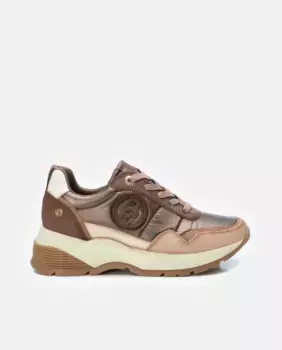 Женские кожаные кроссовки с кружевной застежкой Carmela, коричневый