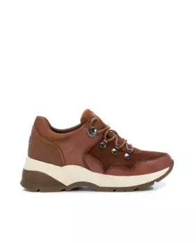 Женские кожаные кроссовки с кружевной застежкой Carmela, цвет Camel